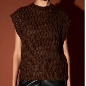 English factory Chunky sweater vest